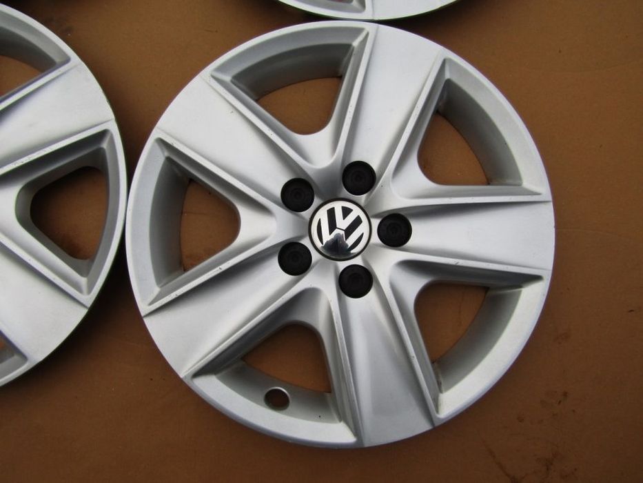 1x kołpak 16 strukturalny vw golf v vi vii passat caddy touran 5x112 ładny