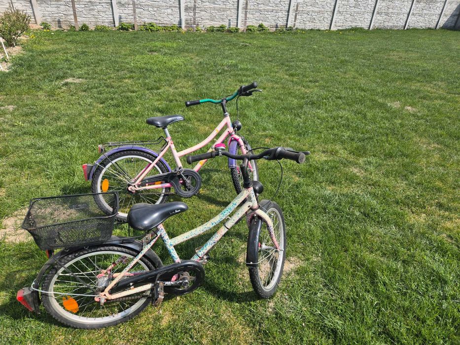 Sprzedam rowerki dla dziewczynki