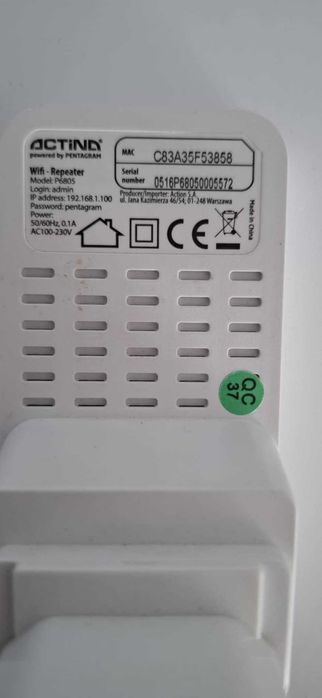 Wzmacniacz sygnału Wi-fi Pentagram Actina P6805