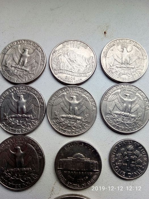 Коллекция монет, доллар