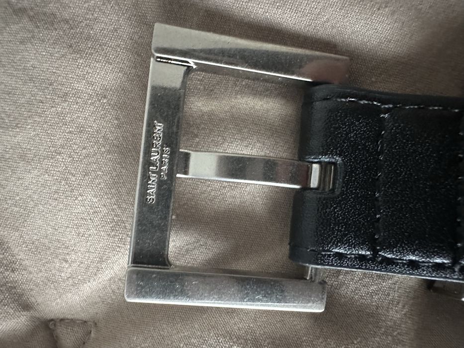 Saint Laurent cinto preto 110cm / 3cm largo