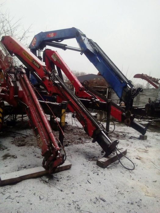 Кран-манипуляторы европейских производителей.