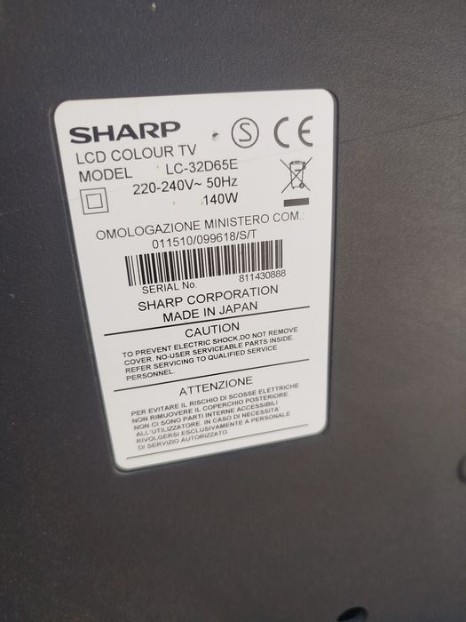 Telewizory Samsung Sharp sprawne 5 sztuk 32 cale