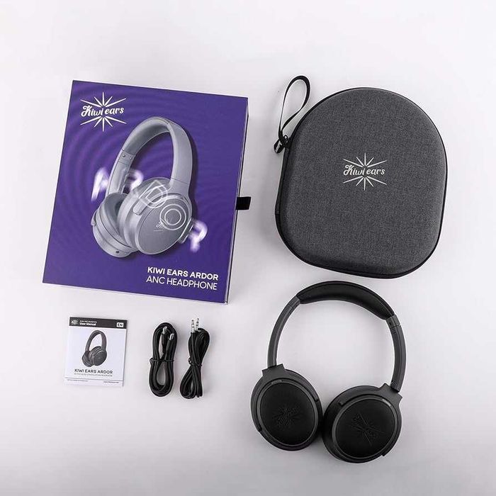 НОВІ Kiwi Ears Ardor — Bluetooth Повнорозмірні, ANC, до 140 год