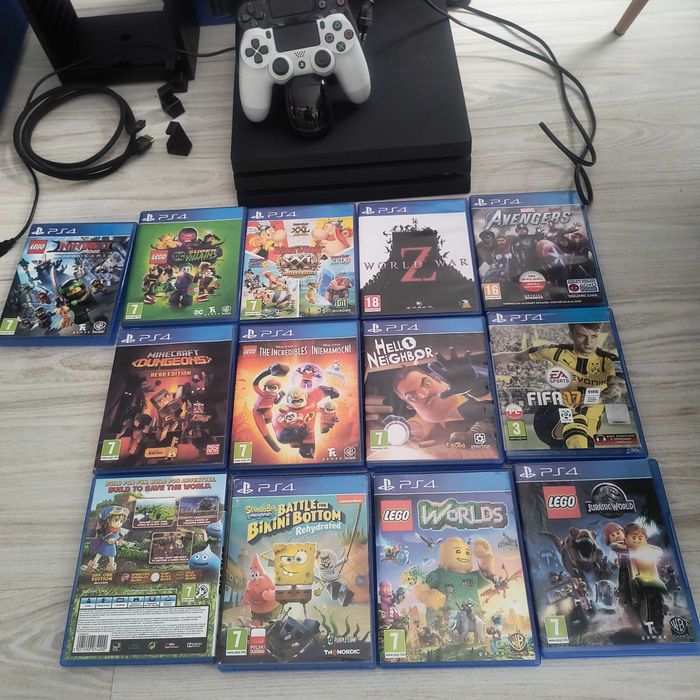 PS 4 Pro с дисками