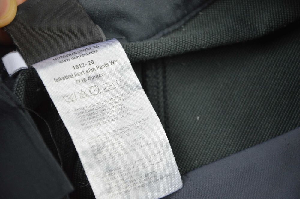 Norrona Falketind Flex1 Slim damskie spodnie softshell lekkie - M