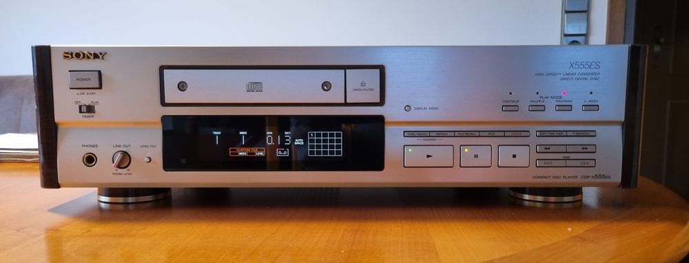 Sony CDP-555ES,Odtwarzacz ,cd player