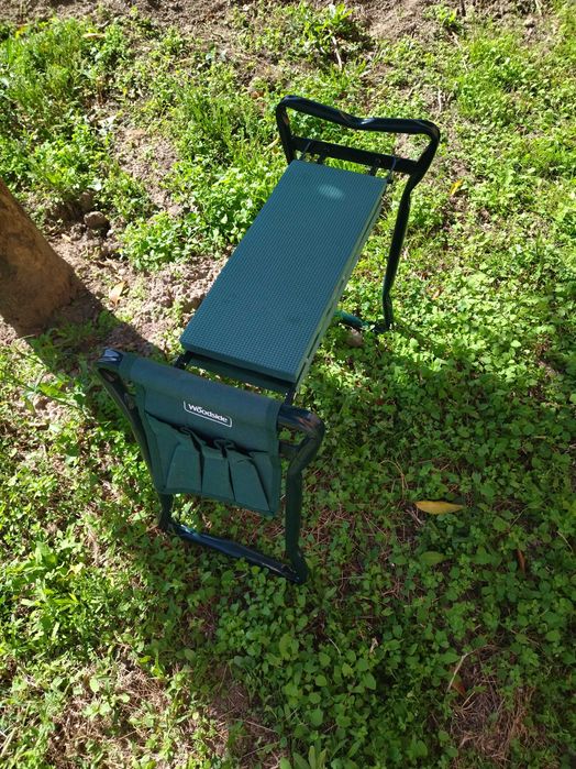 Banco de jardim dobrável