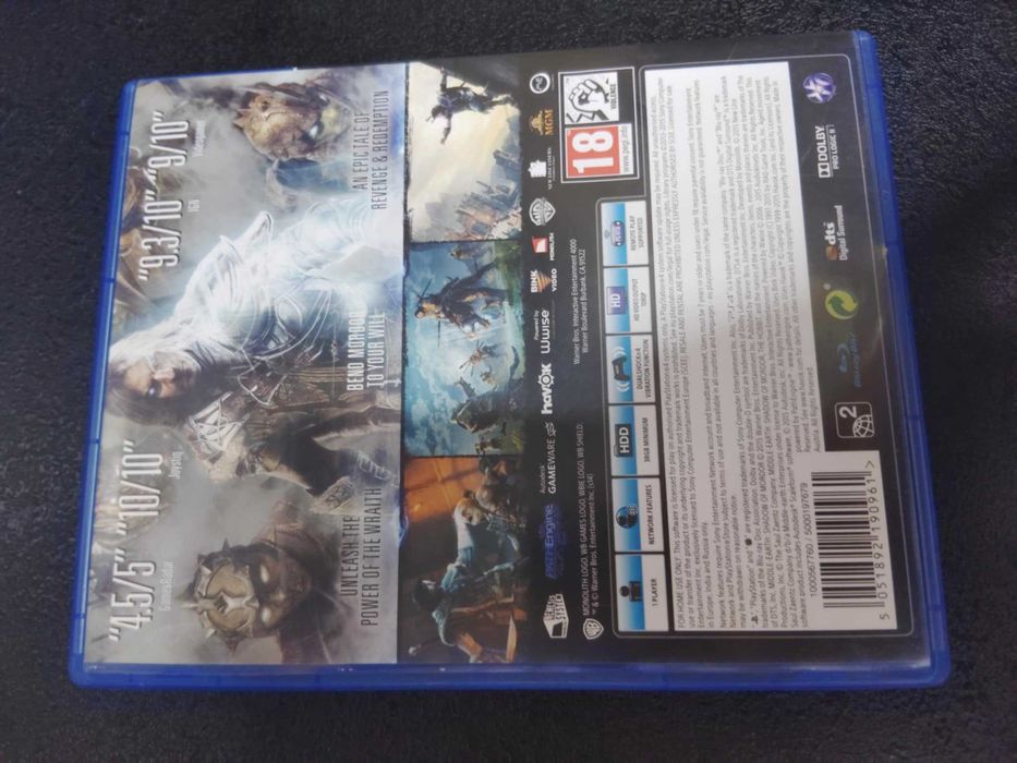 Middle-Earth Shadow of Mordor Game of the Year Edition PS4