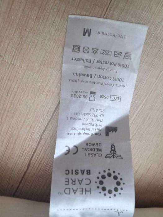 poduszka ortopedyczna plagiocefalia oryginalna Headcare pro rozmiar M