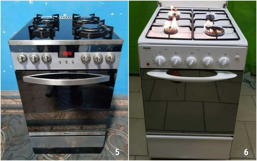 ПЛИТА Газова AMICA FX8920 50 60см Гриль Газконтроль Гарантія ЄВРОПА