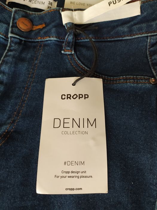 Jeansy dziewczęce Cropp