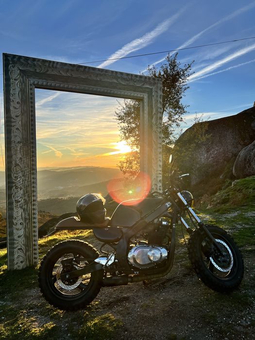 Suzuki GS500e - cafe racer