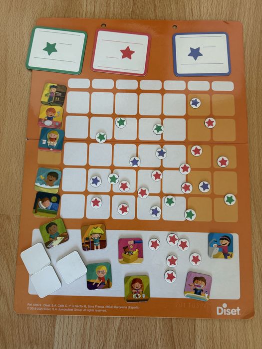 Quadro de recompensas magnetico