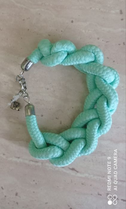NOWA bransoletka Sinsay, kolor miętowy.