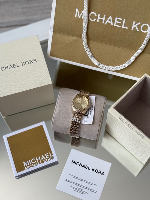 Годинник золотий жіночий Michael Kors Lexington MK4741 женские часы