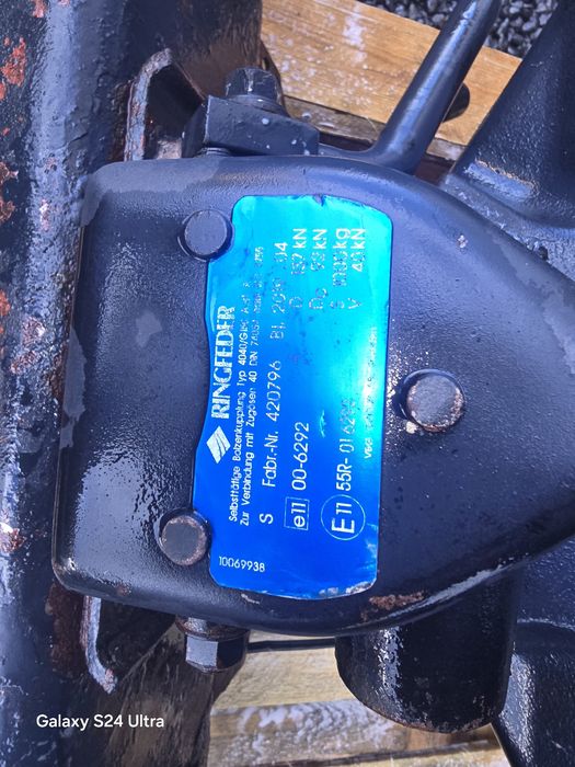 Zaczep ringfeder 4040/g150 rozstaw 160/100