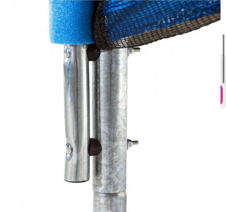 Батут дитячий з сіткою та драбинкою 140,183,252,312, 404 см