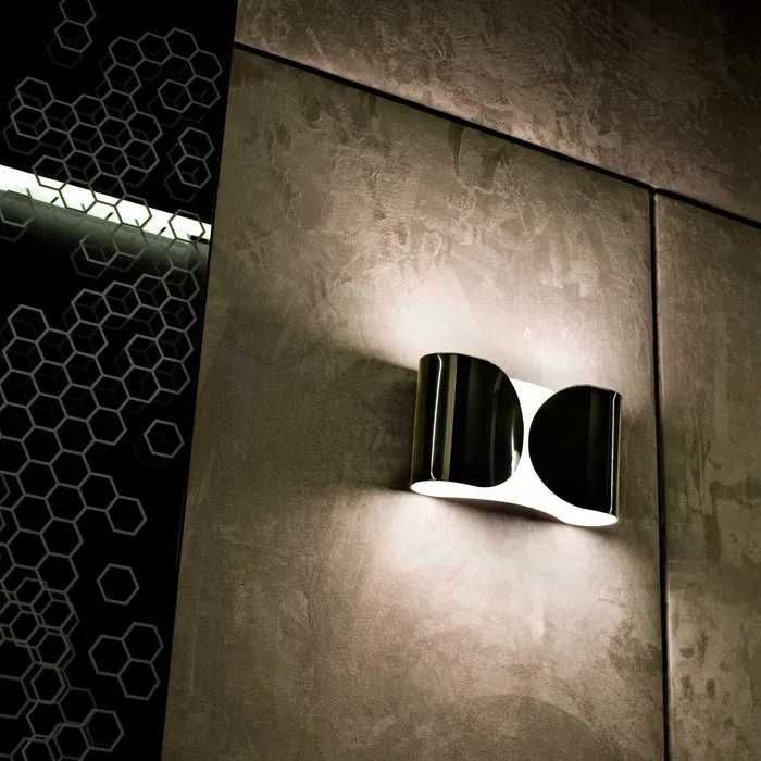 Aplique FOGLIO Preto da Flos (Original e Novo)