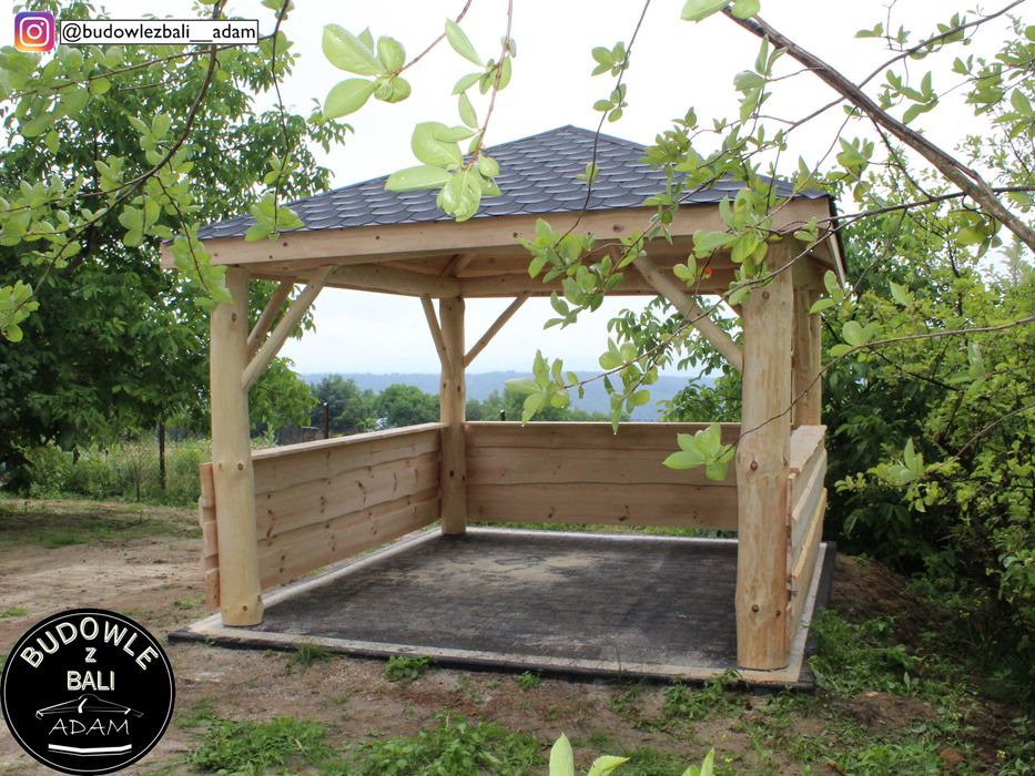 Altana, Altanka Ogrodowa z Bala, Altana z Bali (transport, montaż)