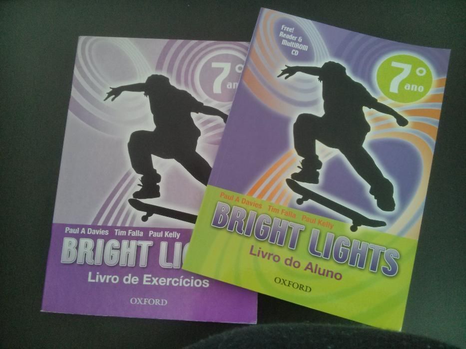 Livros Escolares Inglês 7º ano - Bright Lights