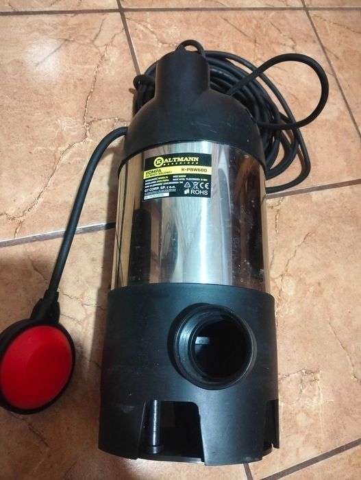 Продам помпу дренажну Altmann k-pbw600 + шланг 10м