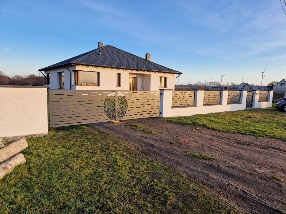 Schody balustrady bramy przesuwne brama płoty