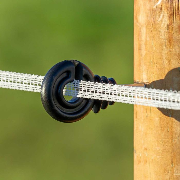 Izolator okrągły do plecionek i drutu BASIC, opakowanie 50 szt, Kerbl