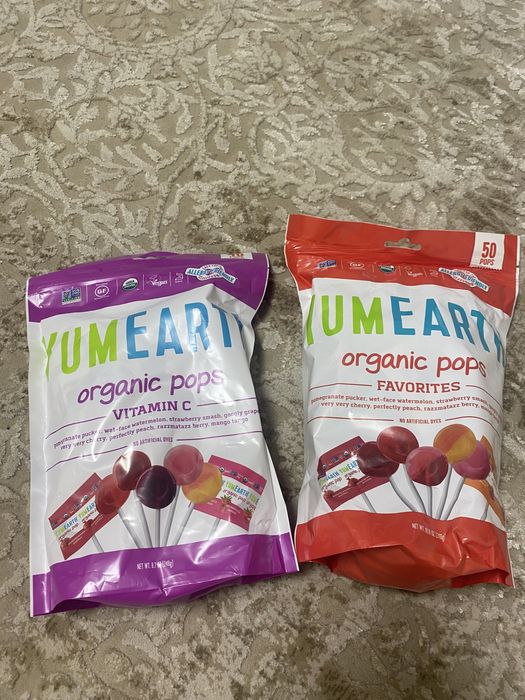 АКЦІЯ!!! Yumearth натуральные леденцы в наличии