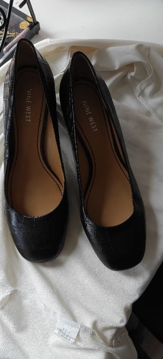 Nine West mega wygodne skóra naturalna czółenka botki baleriny venezia