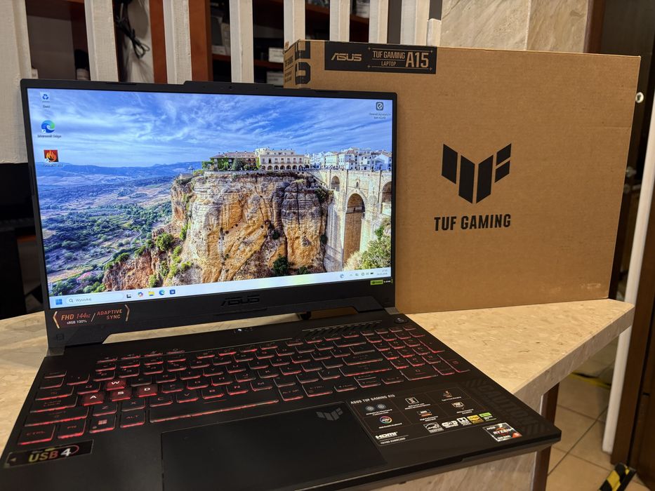 [289/26] Laptop Asus TUF Gaming A15 - GWARANCJA