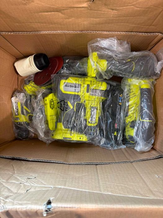 Ryobi PCL2200K3N Zestaw 12 Narzędzi 18V ONE+ 3 Akumulatory Ładowarka Torby