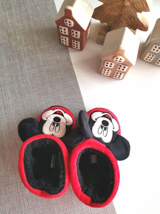 Mickey Mouse piękne cieplutkie kapcie