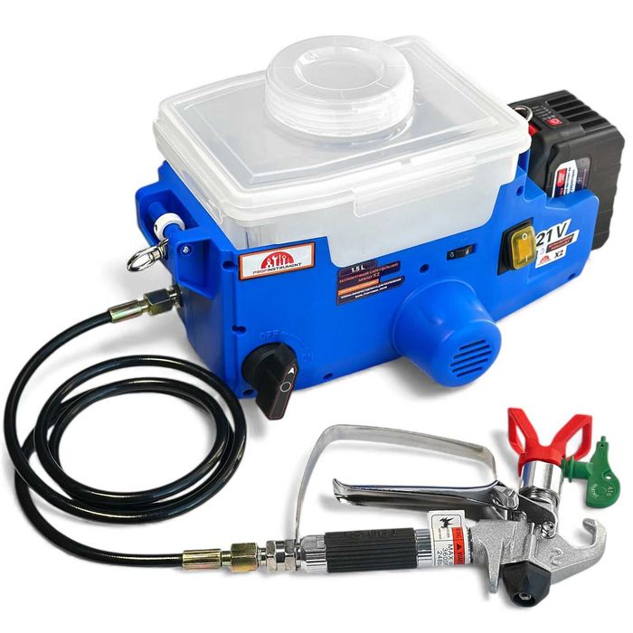 Акумуляторний фарбувальний апарат X2 (1.5 л/хв 500 Вт 140 бар)