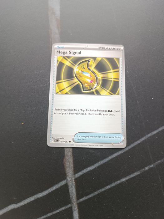 Mega sięgnął -karta Pokemon