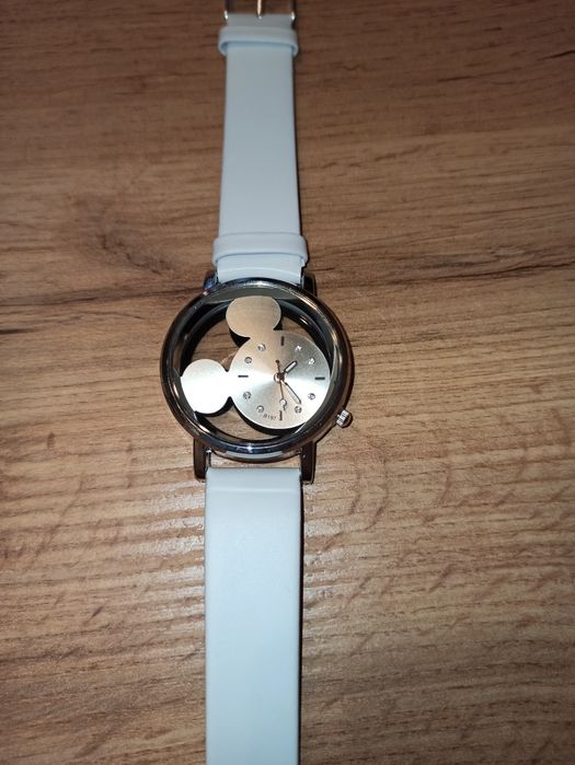 Zegarek Mickey biały kwarcowy