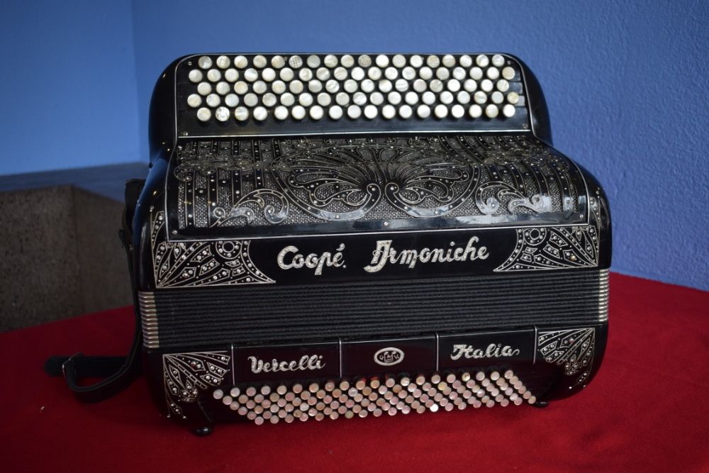 Acordeao* Coop Armonich Vercelli Italia 4 Voz, N 130