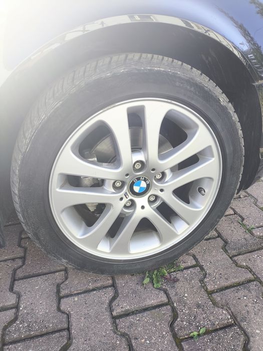 Alufelgi bmw 17cali z oponami styling 79 możliwa zamiana na 18/17 bmw