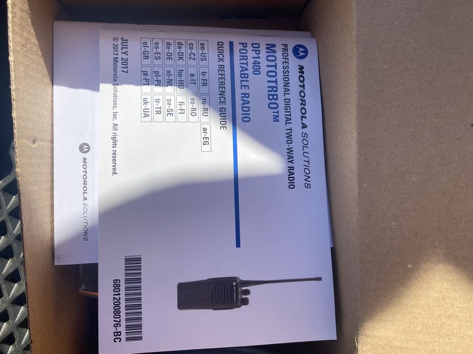 Рация Motorola DP1400