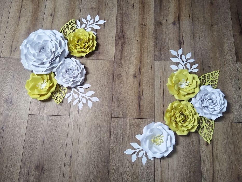 Kwiaty z papieru 3D