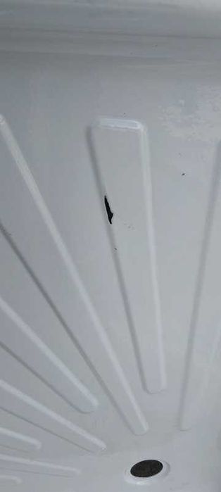 Новый стальной душевой поддон. Квадрат, полукруг. 80х80, 90х90.