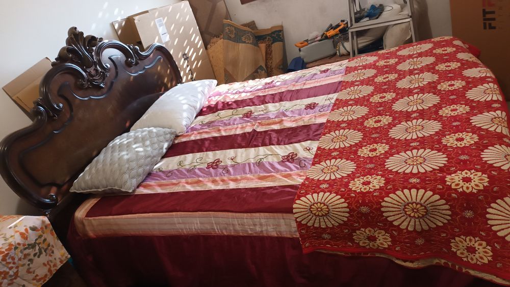 Cama com colchão