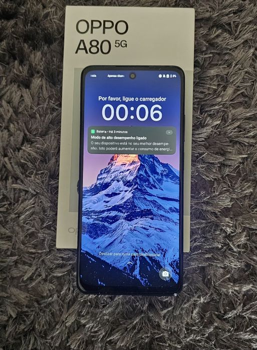 Oppo A80 fatura e garantia 5G