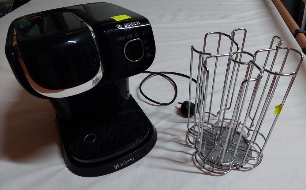 Ekspres kapsułkowy  Bosch+stojak