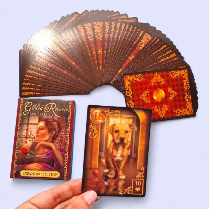 Baralho Cigano "Gilded Reverie Lenormand"
