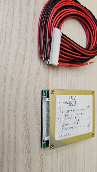 BMS 16s 35A z balanserem 67,2V Li-ion