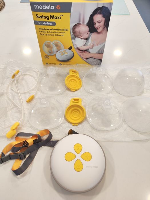Extrator de Leite Duplo Swing Maxi Hands Free MEDELA