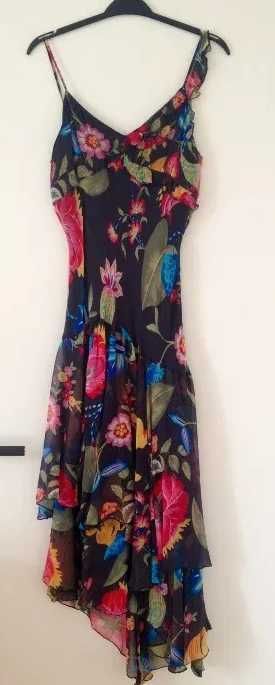 Vestido Comprido Flores Amitié