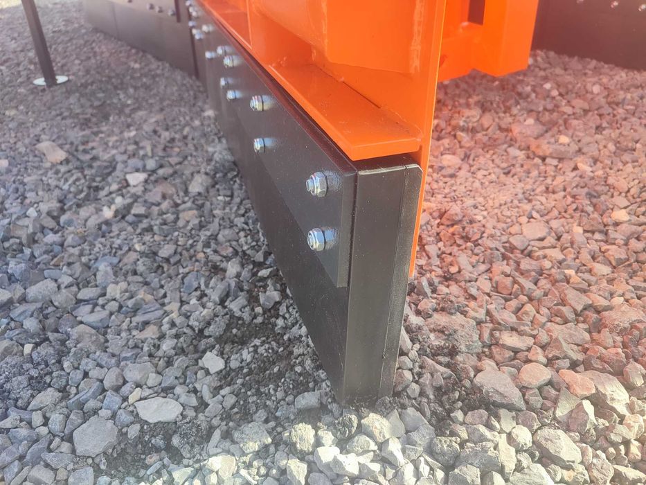 Duży mocny pług do śniegu do tura tuza skladany Metal Technik Dostawa