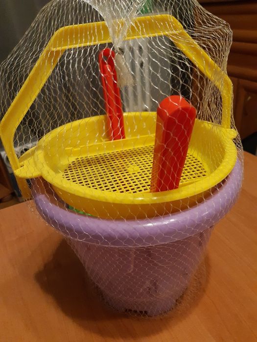 Wiaderko  zabawka do piaskownicy